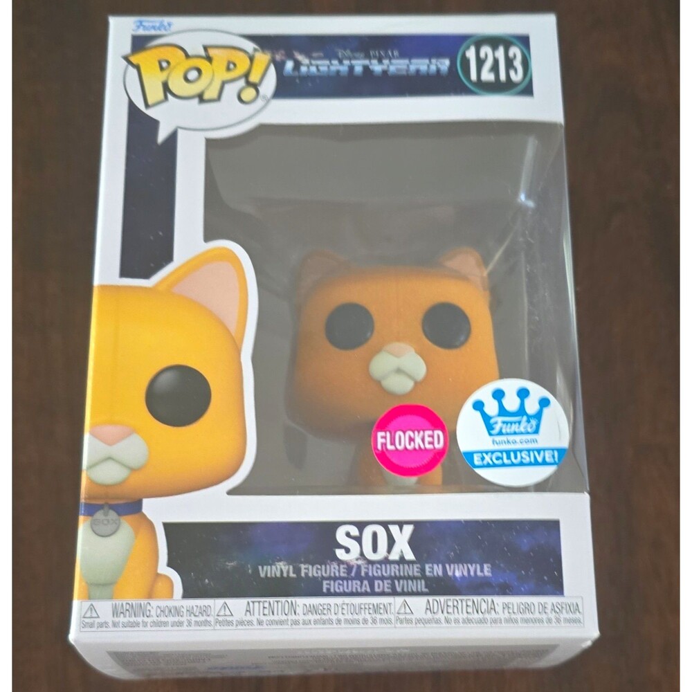 Funko Pop! Vinyl: Lightyear (Pixar) - Sox Flocked Funko (Exclusive) #1213